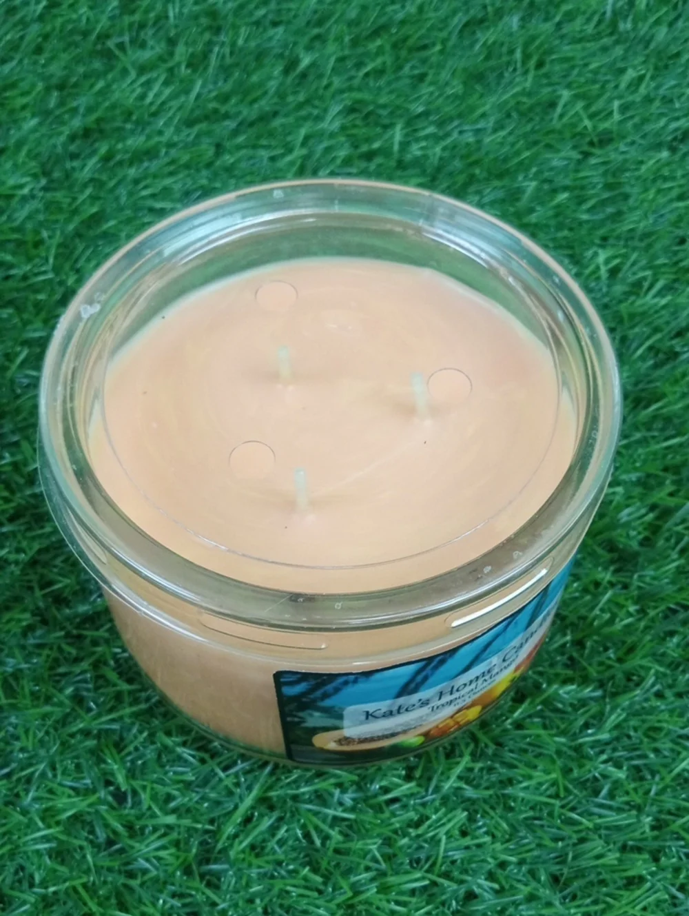 ⛱️🍒 Kate's Home Tropical Mango Scented Candle